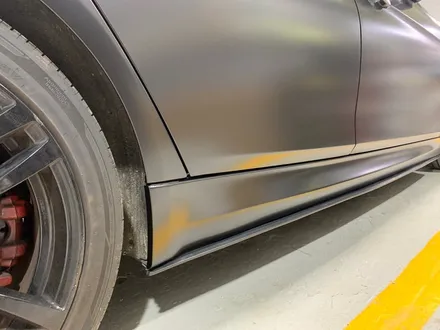 원주랩핑 BMW F30 320d (M룩개조) 에이버리슈프림 사틴블랙 전체랩핑 씨케이웍스 / 원주시 반곡동