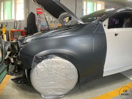 원주랩핑 더뉴K5 전체랩핑 사고보험수리 5판 시공 / 원주시 반곡동