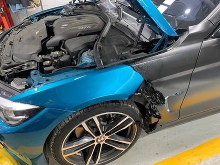 BMW 420i 쿠페 전체랩핑 제거_원주랩핑_원주자동차랩핑전문점 / 원주시 반곡동