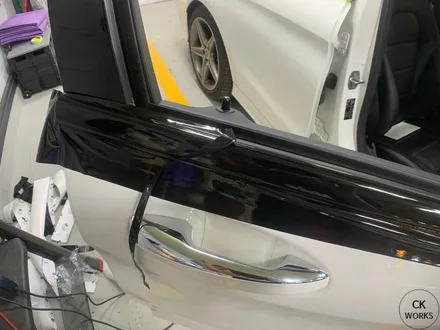 원주 벤츠c200 AMG Line 윈도우몰딩 크롬딜리트 / 원주시 반곡동