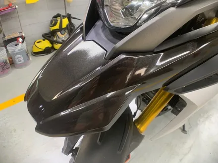 원주 오토바이 BMW G310GS 모델 카울손상 랩핑 / 원주시 반곡동