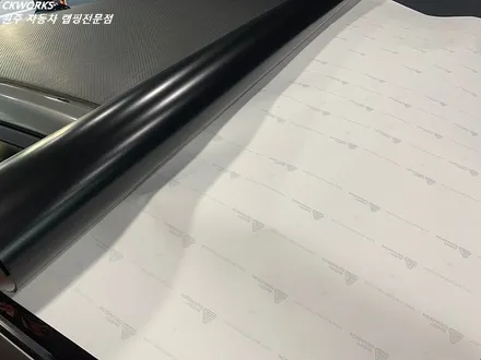 원주/제천/충주 기아 포르테 루프스킨&본넷 8년산 중국산필름 제거 및 에이버리슈프림 사틴블랙랩핑 재시공_원주출장랩핑씨케이웍스 / 원주시 반곡동