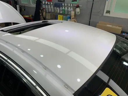 원주자동차랩핑 아반떼MD 루프스킨 제거 & 3M2080 유광블랙 재시공 / 원주시 반곡동
