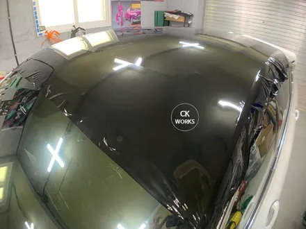 원주 BMW 5gt (f07) 옵디시안블랙 루프스킨 랩핑시공기 / 원주시 반곡동