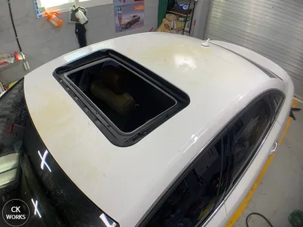 아우디 A6 6년산 최악의 루프스킨 제거작업_씨케이웍스 / 원주시 반곡동