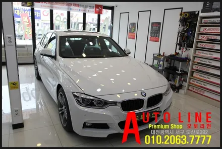 대전SKC썬팅 BMW3시리즈 320I신차  SK스킨케어 수퍼필름 작업기~~