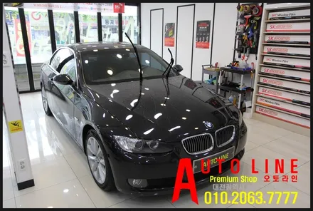 대전SKC BMW328I 전면SKC마스터즈35% 대전썬팅시공 [오토라인]