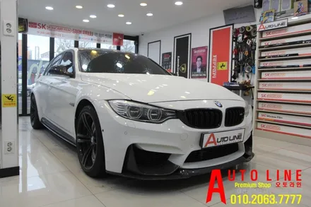 BMW M3 안드로이드 모니터 10.25인치 인스톨