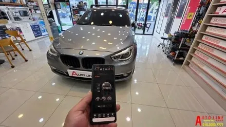 BMW 5GT F07 여름/겨울 사계절 바이퍼 모바일 원격시동경보기 인스톨 [대전오토라인]