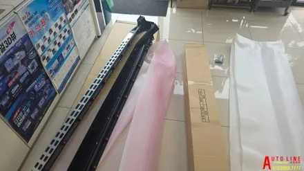 대전 ka4 카니발 사이드스텝 튜온 그래비티 정품사이드스텝 설치