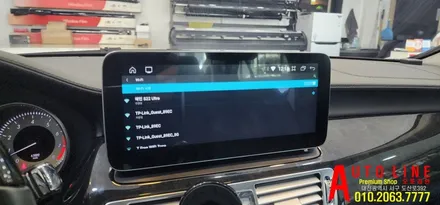 벤츠W218 전기형 CLS 10.25인치 안드로이드 올인원 안드로이드오토 대전오토라인