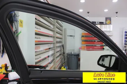 대전썬팅 F10 BMW520D  측후면 루마LDECONO 재시공~~!
