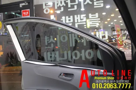 2018 올뉴모닝 #대전SKC썬팅 #블랙박스#후방감지센서 오토라인 시공기