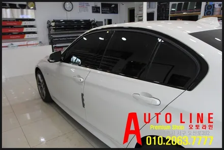 대전SKC썬팅 BMW3시리즈 320I신차  SK스킨케어 수퍼필름 작업기~~