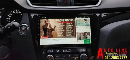 닛산 캐시카이 카나로X플러스 안드로이드 올인원 시공