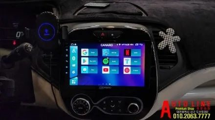 대전 르노삼성 2018년식 QM3 안드로이드올인원 카나로X플러스 작업 순정테블릿PC T2C 고장 탈거!