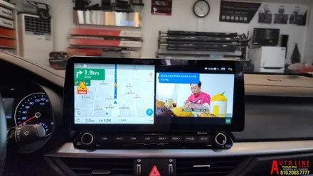 올뉴K3,안드로이드올인원 12.3인치 시공으로 스마트하게 업그레이드!!
