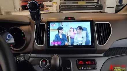TMA 레이 안드로이드올인원 9인치 시공 및 AHD고화질 후방카메라 설치 오프아틀란내비게이션 시리얼 추가!!