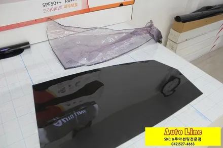 대전 SKC 윈도틴팅, 아반떼HD SKC 스페셜 열차단 전체썬팅!!