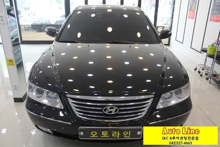 SKC스페셜!! 그랜저TG 윈도틴팅 불량기포필름제거후 재시공하러 오토라인 방문!!