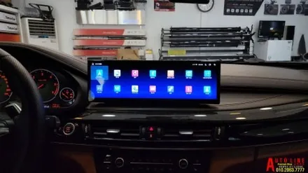 대전 BMW F16 X6 안드로이드올인원 모니터 14.9인치 인스톨
