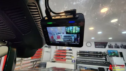 벤츠 GLE 350e 하이브리드  순정블랙박스 탈거후 아이나비QXD1플러스 및 에코파워팩 보조배터리 설치