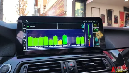 BMW 5시리즈 안드로이드올인원 스마트 디스플레이 설치