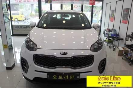 대전 올뉴스포티지, SKC 마스터즈 전체썬팅+아이나비 V700 블랙박스 설치완료!!
