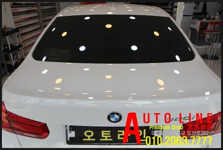 대전SKC썬팅 BMW3시리즈 320I신차  SK스킨케어 수퍼필름 작업기~~