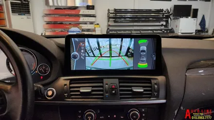 BMW F25 X3 안드로이드올인원 12.3인치 모니터 설치 순정모니터 고장 블랙아웃