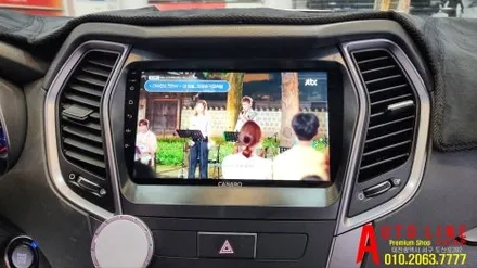 대전  싼타페DM 안드로이드 올인원 카나로 X플러스 설치