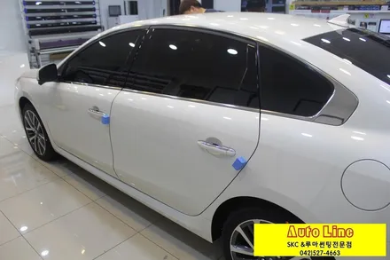 대전 SM7노바 신차썬팅, SK스킨케어 울트라 전체시공!!