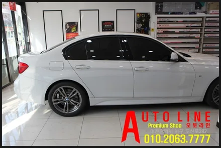 대전SKC썬팅 BMW3시리즈 320I신차  SK스킨케어 수퍼필름 작업기~~