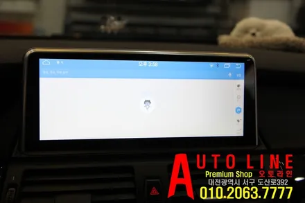 대전  BMW X6 E71 10.25 안드로이드 올인원 후방카메라 인스톨