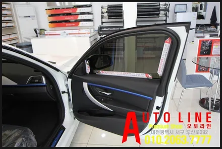대전SKC썬팅 BMW3시리즈 320I신차  SK스킨케어 수퍼필름 작업기~~