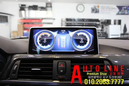 대전 BMW320D F30 10.25 안드로이드 올인원 내비게이션 설치