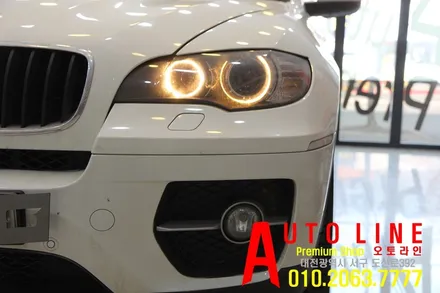 대전 BMW X6 10.25 안드로이드 모니터 장착시공(4G LTE)