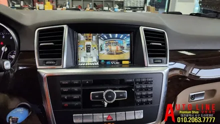 벤츠 ML350 직수입차량 수퍼뷰 360어라운드뷰 카메라 시공으로 사각지대 제로! 블랙박스녹화도 가능!!