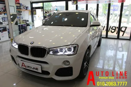 대전 bmw x4 EVO시스템 안드로이드 올인원 10.25인치 시공