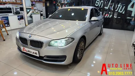 대전 BMW 5시리즈 안드로이드 올인원/모니터 12.3인치 8G/128g ID8버전 시스템 적용 작업