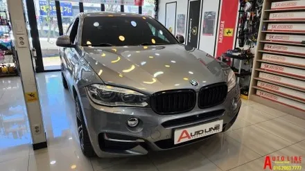 대전 BMW F16 X6 안드로이드올인원 모니터 14.9인치 인스톨