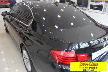 대전썬팅 F10 BMW520D  측후면 루마LDECONO 재시공~~!