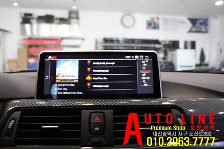 대전 BMW320D F30 10.25 안드로이드 올인원 내비게이션 설치
