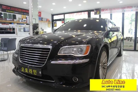 대전 자동차썬팅, 크라이슬러 300C SK스킨케어 최상위등급 울트라 전체시공!!