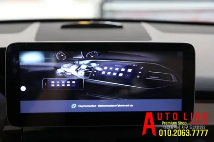 대전 벤츠GLK220 안드로이드올인원 모니터 LTE버젼 10.25인치 시공