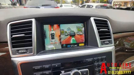 벤츠 ML350 직수입차량 수퍼뷰 360어라운드뷰 카메라 시공으로 사각지대 제로! 블랙박스녹화도 가능!!
