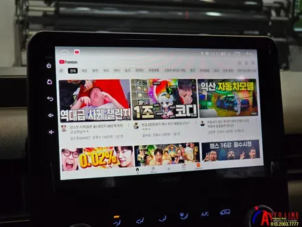 대전 스타리아 안드로이드오토 애플카플레이 다 되는 안드로이드올인원 10인치 AHD후방카메라 인스톨!!