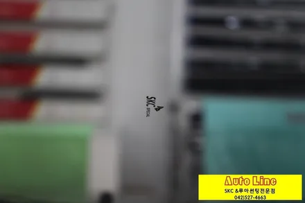 SKC스페셜!! 그랜저TG 윈도틴팅 불량기포필름제거후 재시공하러 오토라인 방문!!