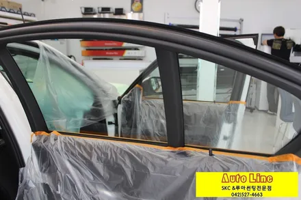 대전 BMW 320D 열차단썬팅, SKC 퍼펙트 전면+스페셜 측후면 전체썬팅!!
