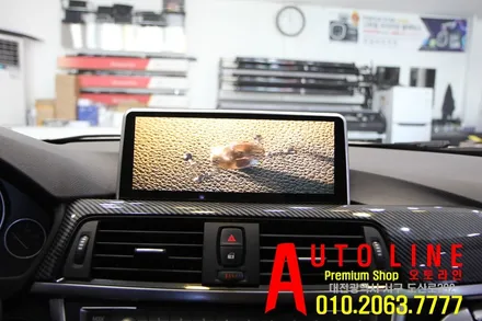 대전 BMW320D F30 10.25 안드로이드 올인원 내비게이션 설치